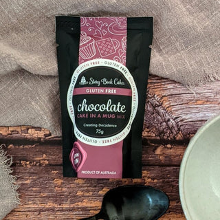 GLUTEN-FREE CHOCOLATE MUD CAKE IN A MUG 75g