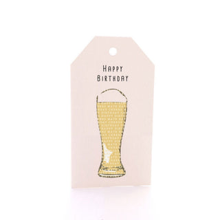 BIRTHDAY BEER - (GIFT TAG)