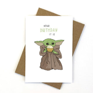 CANDLEBARK YODA CARD