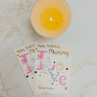 BEAR HAPPY BIRTHDAY MUMMY CARD