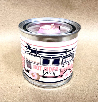 HOT CIDER DONUT- RETRO TIN CANDLE