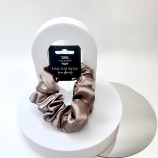 SATIN CHAMPAGNE HAIR SCRUNCHIE