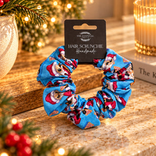 FAIRY BREAD SANTA SCRUNCHIE