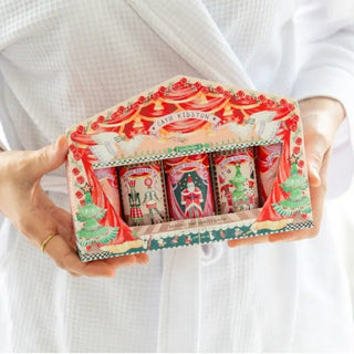 NUTCRACKER THEATRE BATHING TIN SET OF 5