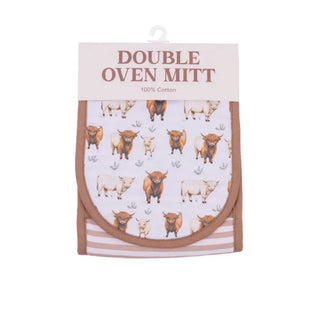 HIGHLAND COW OVEN MITT