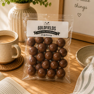 RASPBERRIES - MILK CHOCOLATE