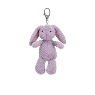 MARY MEYER NUBBY BUNNY PURPLE BAG CHARM