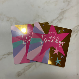 HAPPY BIRTHDAY CARD