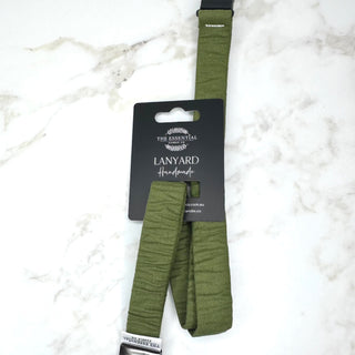 MOSS GREEN LANYARD