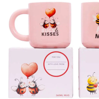 VALENTINES DAY LADYBUG MUG