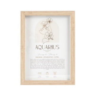 AQUARIUS PRINT FRAMED