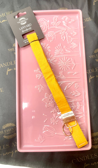 MUSTARD LANYARD