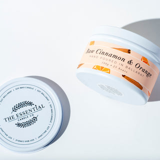 RAW CINNAMON AND ORANGE - (TRAVEL TIN)