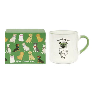 LOVED BY MY PUG MUG
