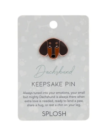 DACHSHUND KEEPSAKE PIN