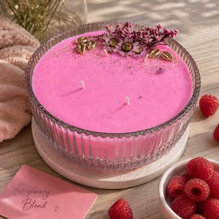 BOWL CANDLE (700G) - RASPBERRY BLEND