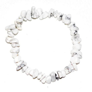 WHITE HOWLITE CRYSTAL BRACELET