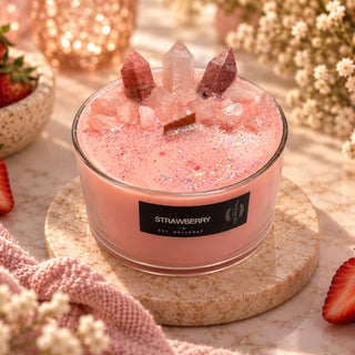STRAWBERRY BLEND - BOHO CANDLE