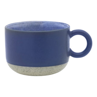Ecology Stoneware Kitchenware Hull Drinking Mug Cup 370ml/14cm Periwinkle