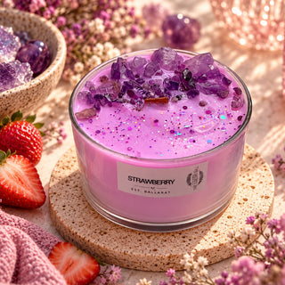 STRAWBERRY - BOHO CANDLE