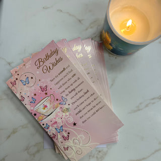 PINK BIRTHDAY WISHES CARD