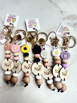 KEYRINGS FLOWER VARIETY
