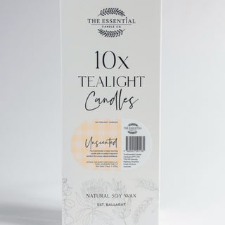 UNSCENTED - TEA CANDLES
