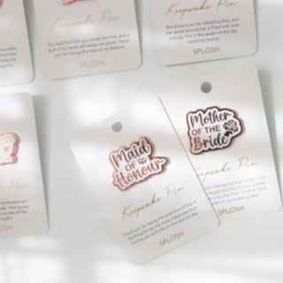 WEDDING MAID OF HONOUR KEEPSAKE PIN