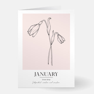 SASS AND DESIGN - JANUARY BIRTH BLOOM