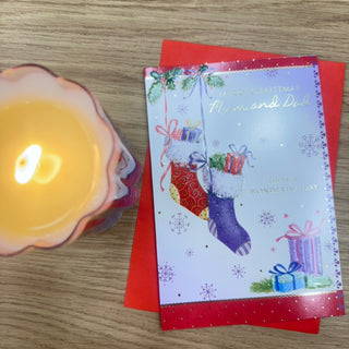 MERRY CHRISTMAS MUM AND DAD