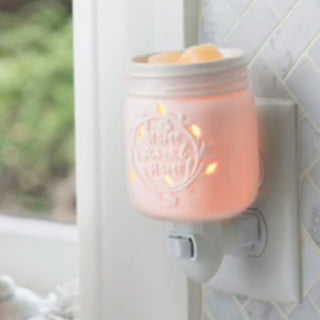 Candle Warmers Etc Pluggable Fragrance Warmer Mason Jar