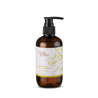 Myrtle & Moss - Hand And Body Wash- Mandarin, Lemon Myrtle & orange Peel 500ml