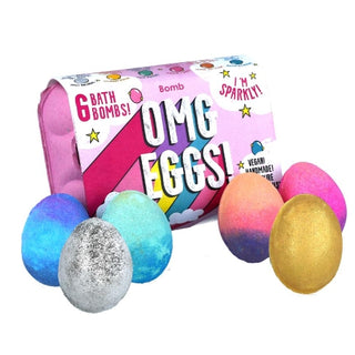 OMG Eggs - 6 Bath Bombs