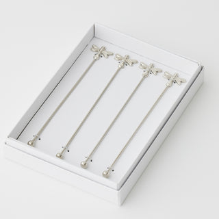 DRAGONFLY COCKTAIL STIRRERS SET OF 4