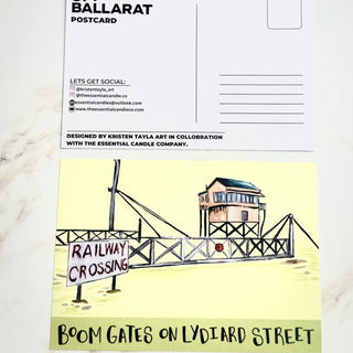 BOOM GATES LYDIARD STREET - POST CARD