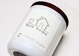 NEW HOME - (HOUSEWARMING CANDLE)