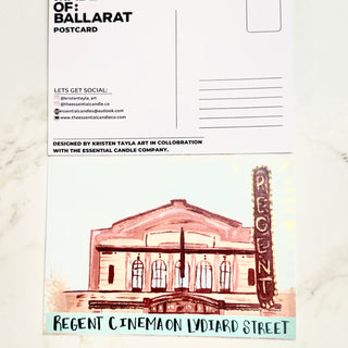 REGENT CINEMA - POST CARD