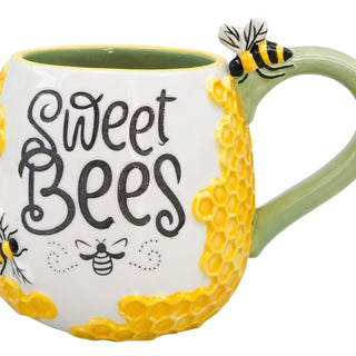 SWEET BEE MUG YELLOW