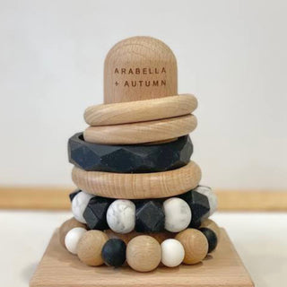 MONOCHROME - UNIVERSAL TEETHER - ARABELLA AUTUMN