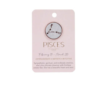 PISCES KEEPSAKE PIN