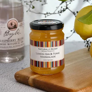 LEMON GIN AND TONIC MARMALADE - NATURALLY BERRY