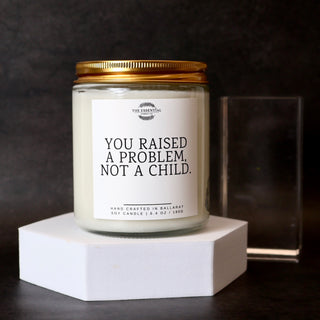 CLEAR JAR - (GOJI BERRY & TAROCCO ORANGE) YOU RAISED A PROBLEM NOT A CHILD
