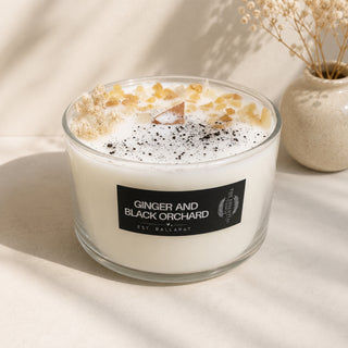 GINGER AND BLACK ORCHID - BOHO CANDLE