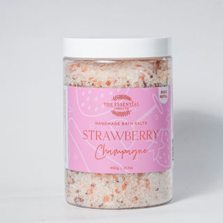 STRAWBERRY CHAMPAGNE - BATH SALT REFILL TUB