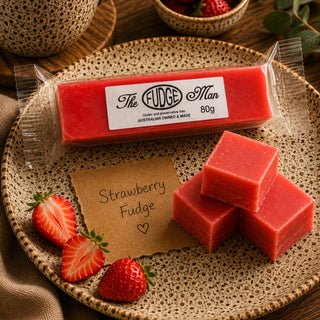 STRAWBERRY FUDGE - THE FUDGE MAN