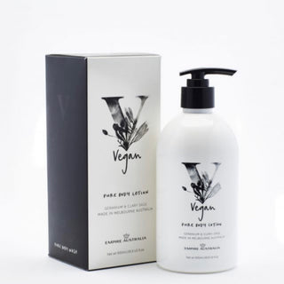 Empire Vegan Body Lotion 500ml -Geranium & Clary Sage