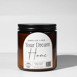 SMELLS LIKE YOUR DREAM HOME - KEEPSAKE CANDLE (RUSTIC HARVEST)