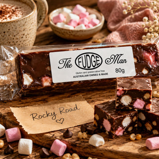 ROCKY ROAD FUDGE - THE FUDGE MAN