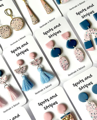 SPOTS AND STRIPES DANGLES VARIETY