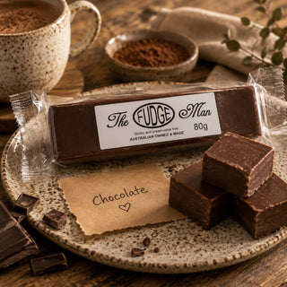 CHOCOLATE FUDGE - THE FUDGE MAN